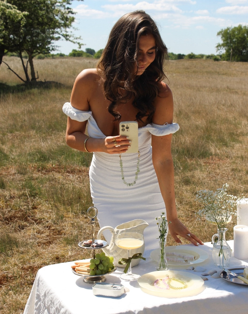 Phone cord Océano glow