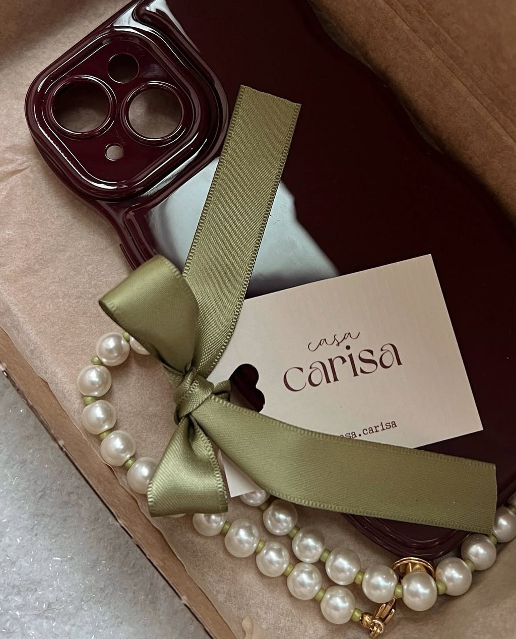 Phone case Cherry cake