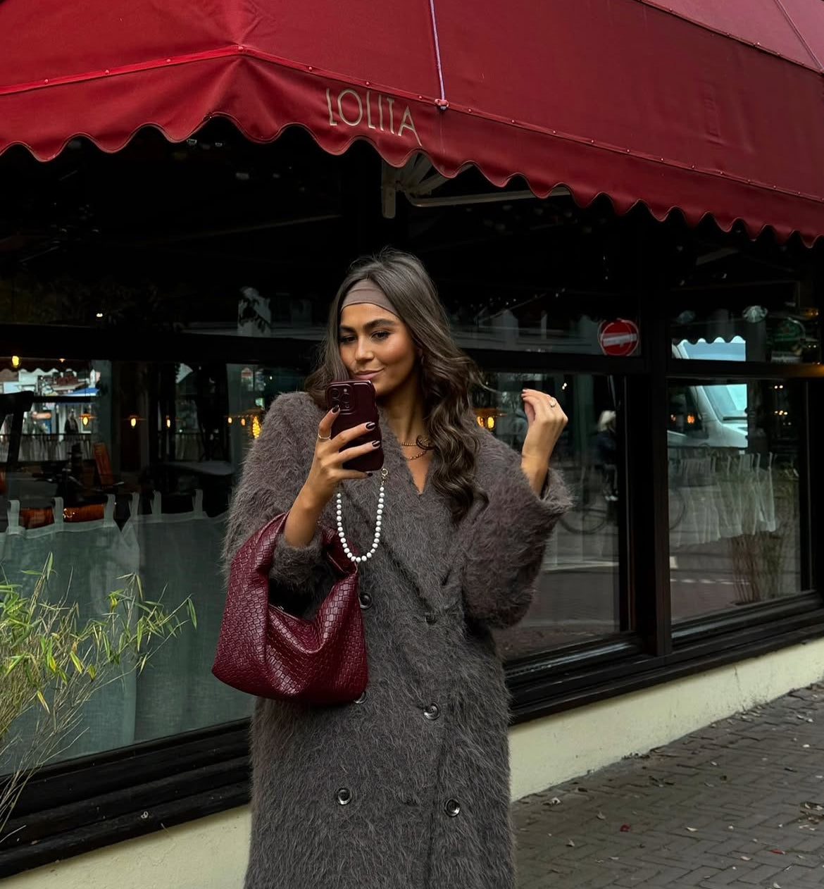 Phone cord Tiramisu swirl