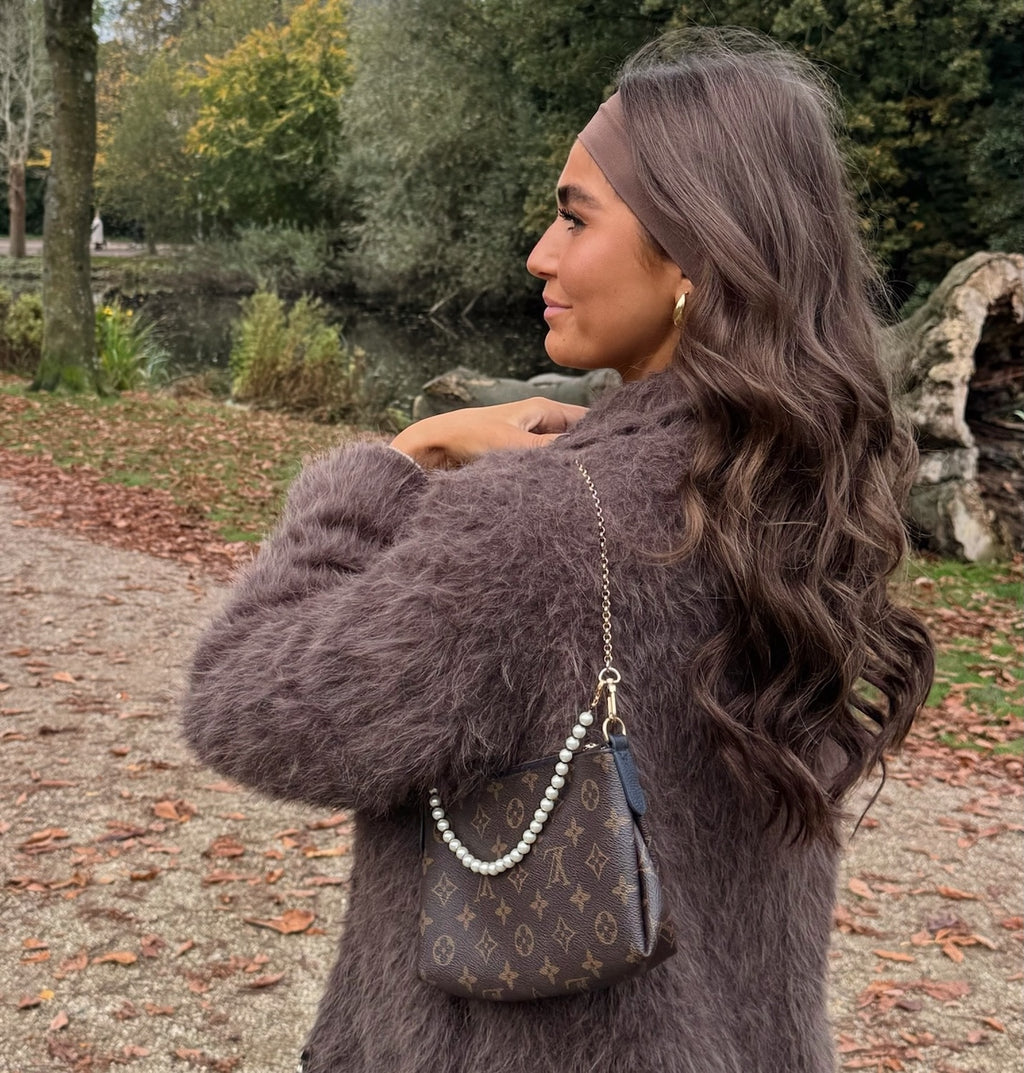 Phone cord Tiramisu swirl